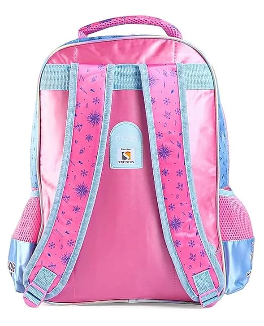 STRIDERS Frozen 16-Inch Trolley Premium School Bag for Kids Stylish with Elsa & Anna Design (6 yr to 8 yr) Kids