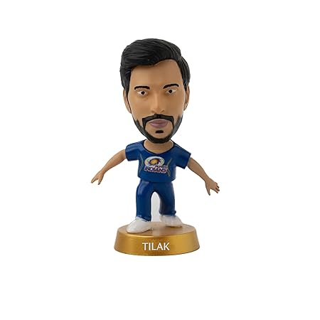 CRICKET ICONS Mumbai Indians Collectible Figurine Colletables with 360° Rotatable Heads – Sports Fan Memorabilia for Cricket Fans & Collectors