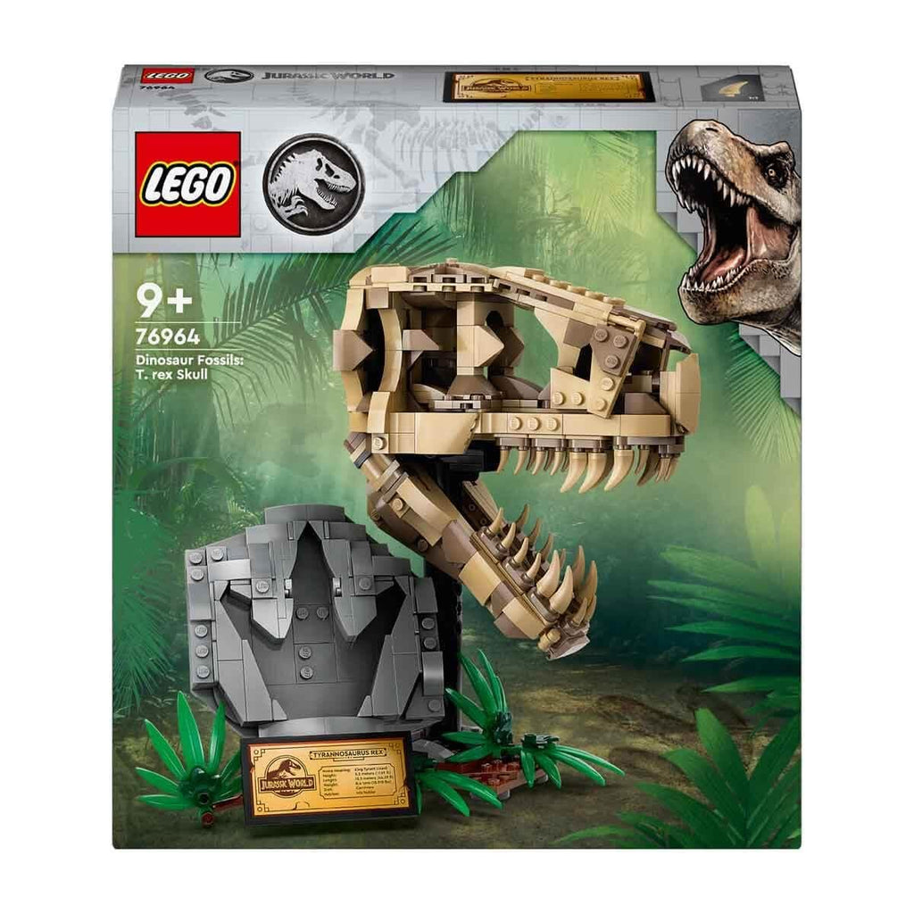 LEGO Jurassic World Dinosaur Fossils: T. rex Skull 76964(577 Pieces)