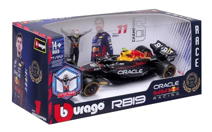 Redbull, RB19, Diecast Cars, Cars, Sergio Perez,F1