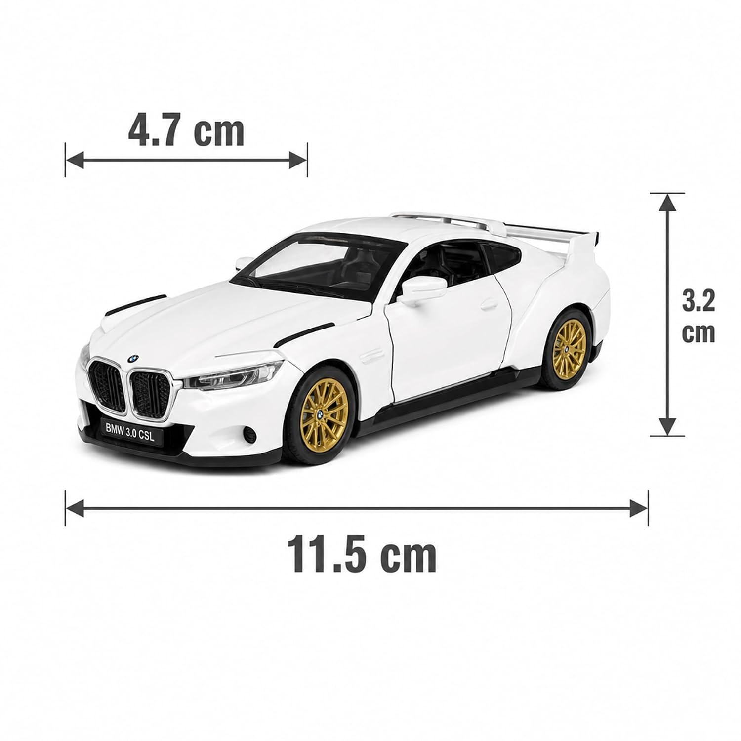 MSZ BMW 3.0 CSL 1:43 Scale Officially Licensed Die Cast