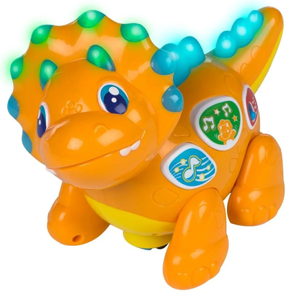 Winfun Adventure Walk Dino, Battery Operated Walking Dinosaur Toy