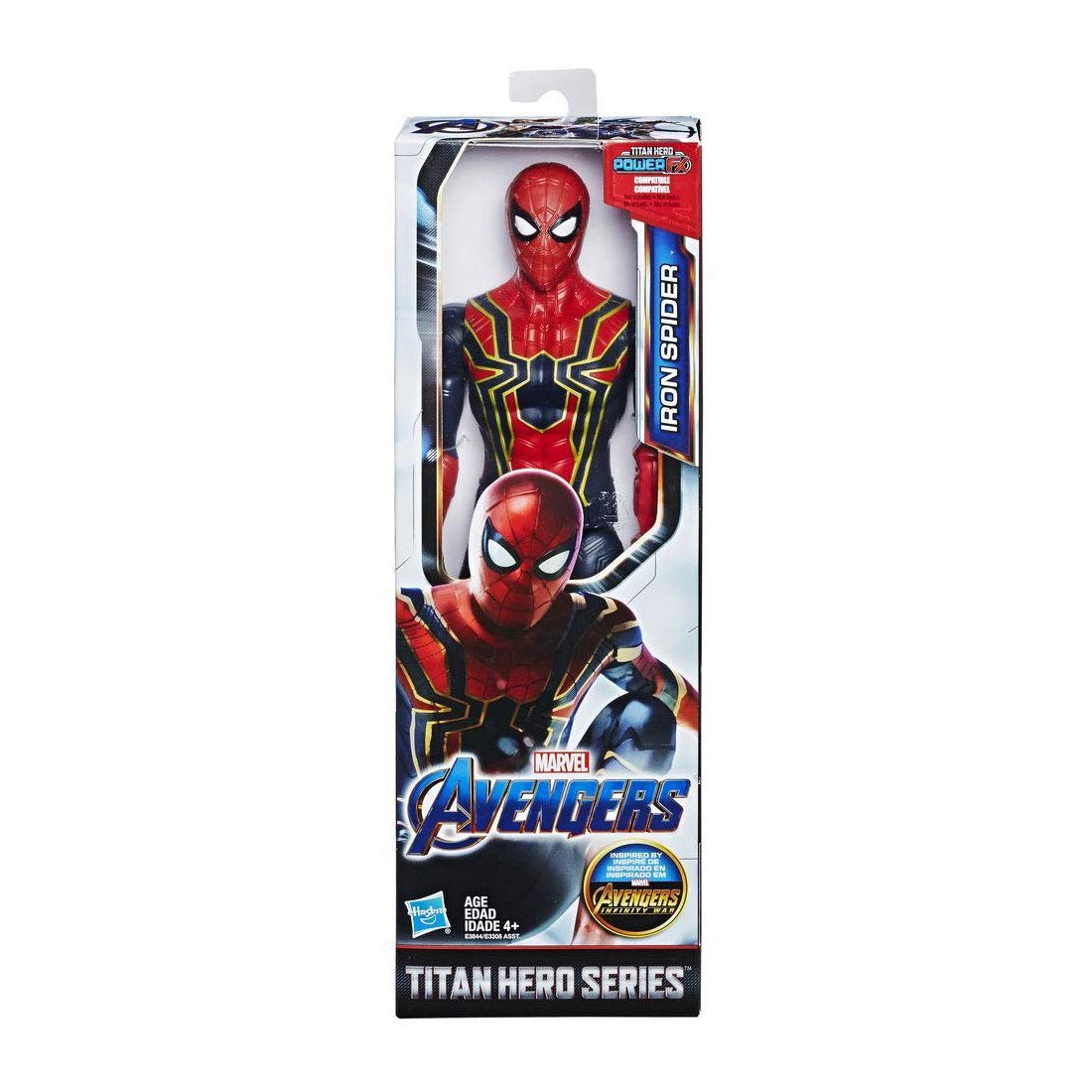 IRON SPIDER Marvel Avengers Titan Hero Series 12-Inch-Scale Super Hero Action Figure with Titan Hero