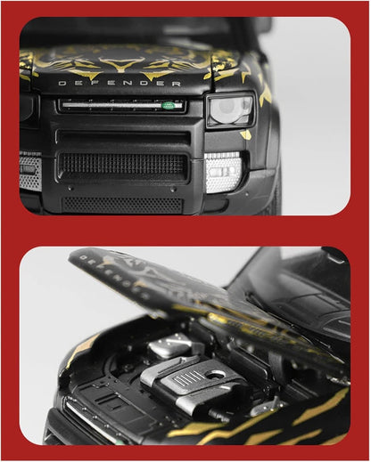 CCA Land Rover Defender Tiger Style Alloy Diecast Metal