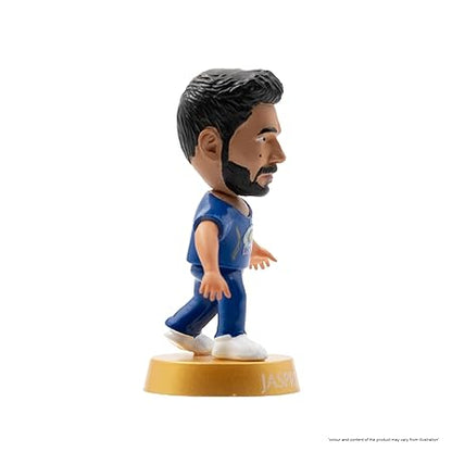 Cricket Icons Action Figure Jasprit Bumrah Mumbai Indians Collectible Miniature Figurine, IPL Edition with 360° Rotatable Head, MI Cricket Player for Fans & Kids, Gift & Collectors Pack of 1
