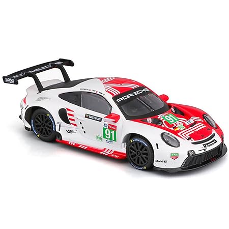 Bburago Porsche 911 RSR Official Race Collection Model Cocoland Toys