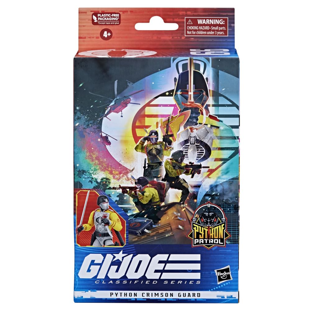 Hasbro G.I. Joe Classified Series Figure 15 cm and Accessories - Python Crimsom Guard - F7732