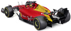 Bburago-1/24 Scale Model Compatible With Ferrari Formula 1 Scuderia Monza Livery 2022 F1-75 Compatible With Charles Leclerc, Red