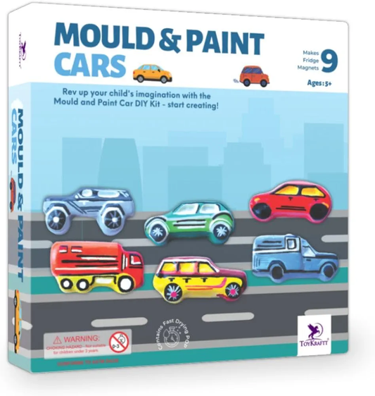 Toykraft Mould Paint Fridge Magnet Feast| Craft Kit for Kids