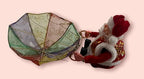 Musical Santa Toys with Tumbling Parachute/Battery Operated Santa with Umbrella and Jingle Bell Music