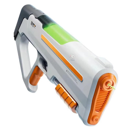 Electric Automatic Big Powerful Holi Pichkari Water Gun Toy for Kids with Luminous Light | 600ML Inbuilt Storage | Upto 30Ft Range |High Pressure Mechanism