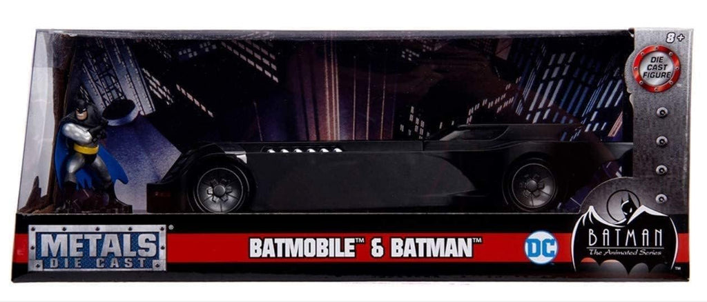 Jada 1:24 Metal Batmobile with Batman Figure, Pack of 1, Black