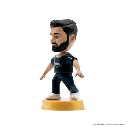 Cricket Icons Action Figure Rahul Tewatia Gujarat Titans Collectible Miniature Figurine, IPL Edition 360° Rotatable Head, GT Cricket Player for Fans & Kids, Collectors Pack of 1