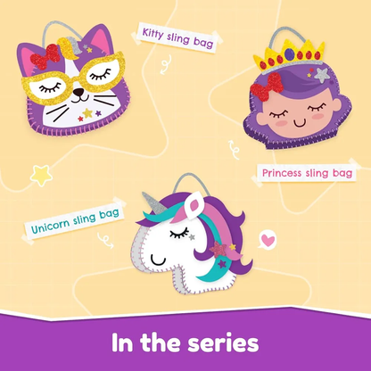 Bloomingo Art & Craft Kit - Unicorn Sling Bag