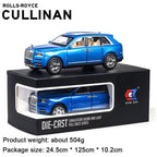 Che Zhi Rolls-Royce Cullinan 1:24 Scale Model Car Blue