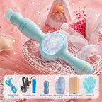 Colorful Smoke Bubble Machine & Stretchy Bubble Mist Wand - Interactive Magic Stretchy Bubble Maker Machine with Stretchy Smoke Effect for Parties, Fun Gift for Kids