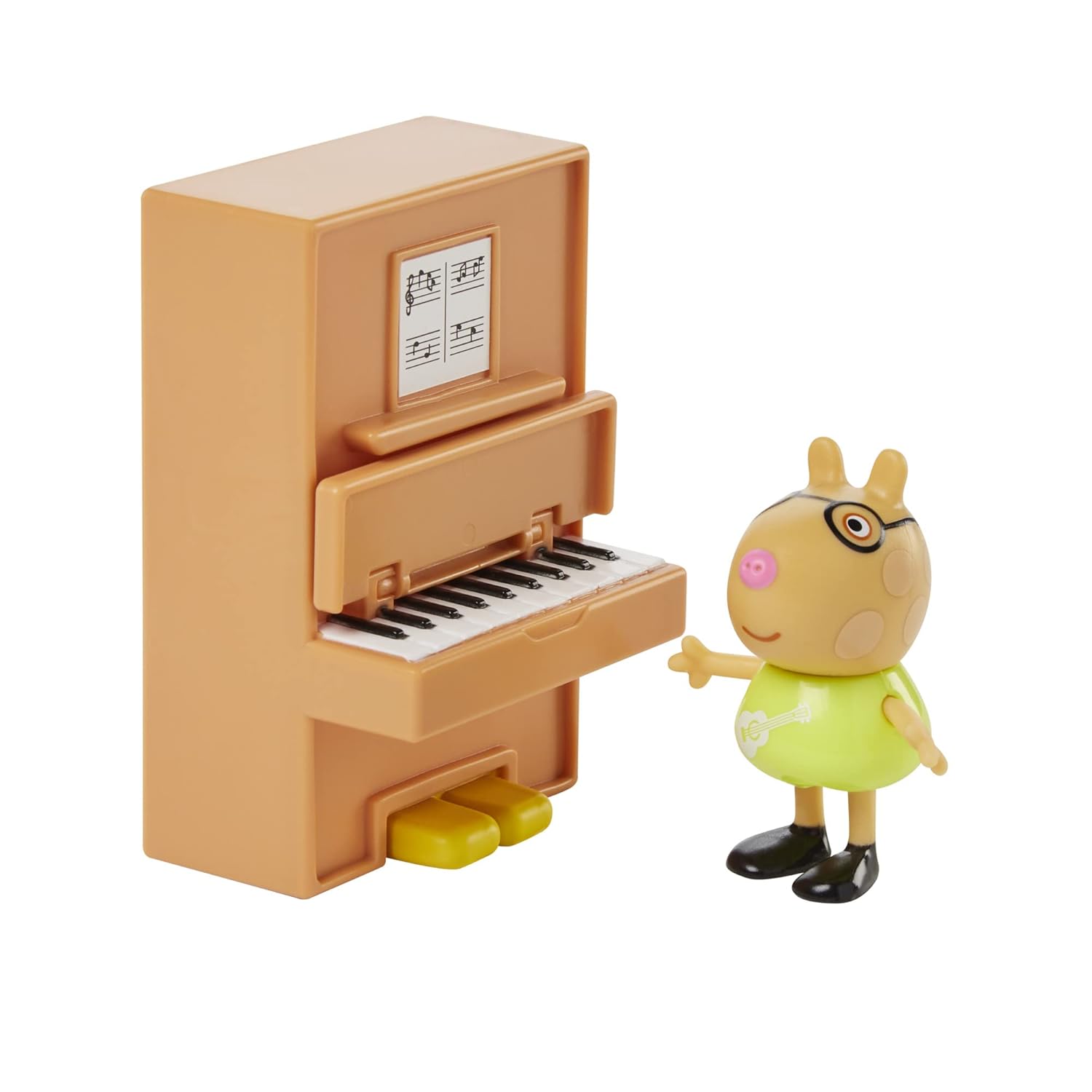 Peppa Pig Peppa's Adventures Peppa Makes Music, Preschool Toy with 2 Figures