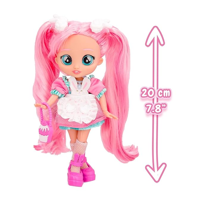 BFF Coney Doll Series 3 with Long Hair Fabric Clothing and 9 Accessories Toy