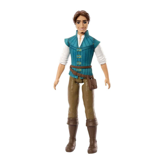 Disney Princess Toys, Posable Flynn Rider Fashion Doll in Signature Look Inspired by The Movie Tangled, Gifts for Kids