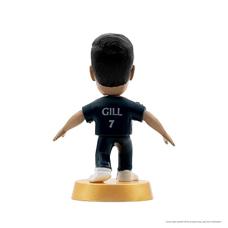 Cricket Icons Action Figure Assorted Gujarat Titans Collectible Miniature Figurine, IPL Edition 360° Rotatable Head, GT Cricket Player for Fans & Kids, Collectors