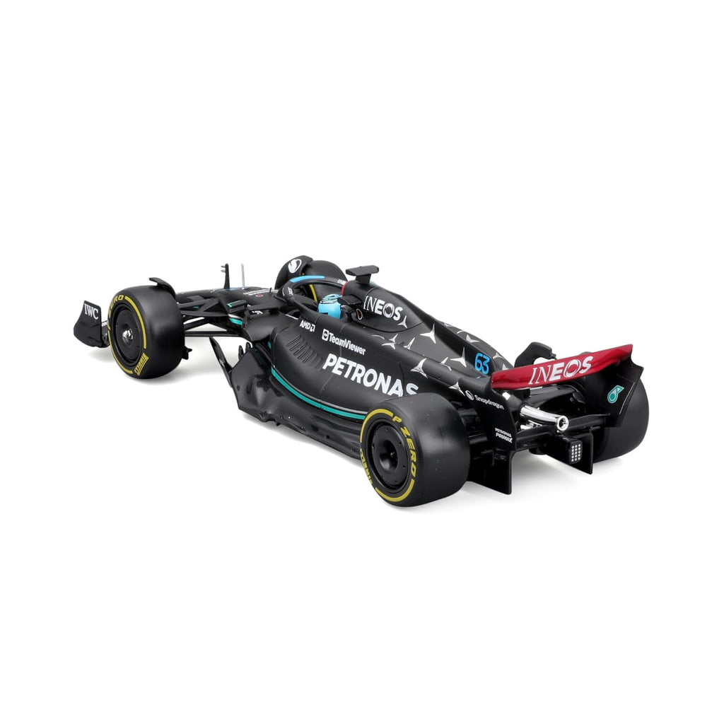 Bburago Formula Racing 2023 Mercedes W14 E Performance #63 George Russell 1:24 Scale Die Cast