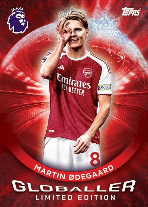 Topps Premier League 2026 - Debut Edition - Trading and Collectible Card Game (Mega Tin 2 - Globallers)