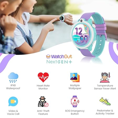 WatchOut Next-Gen+ Smart Watch for Kids