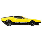 Hot Wheels Premium Boulevard De Tomaso Pantera Gruppo (Yellow)