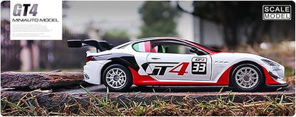 CCA Maserati GT4 Le Mans Racing Car Sports Car Model Toy Die Cast Metal