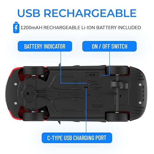 Mirana Tracer RC car rechargeable battery compartment Cocoland Toys