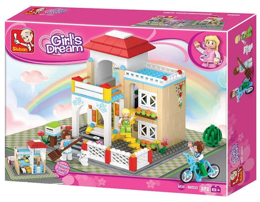 Sluban Play Bricks Girls Dream Sweet Home, Multi Colour