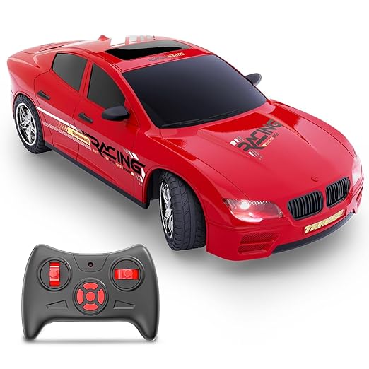 Red Mirana Tracer rechargeable RC sports car with remote controller Cocoland Toys
