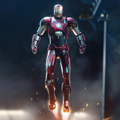 ZD Toys 1/10 Non-Luminous Version Iron Men MK16 Action Figures
