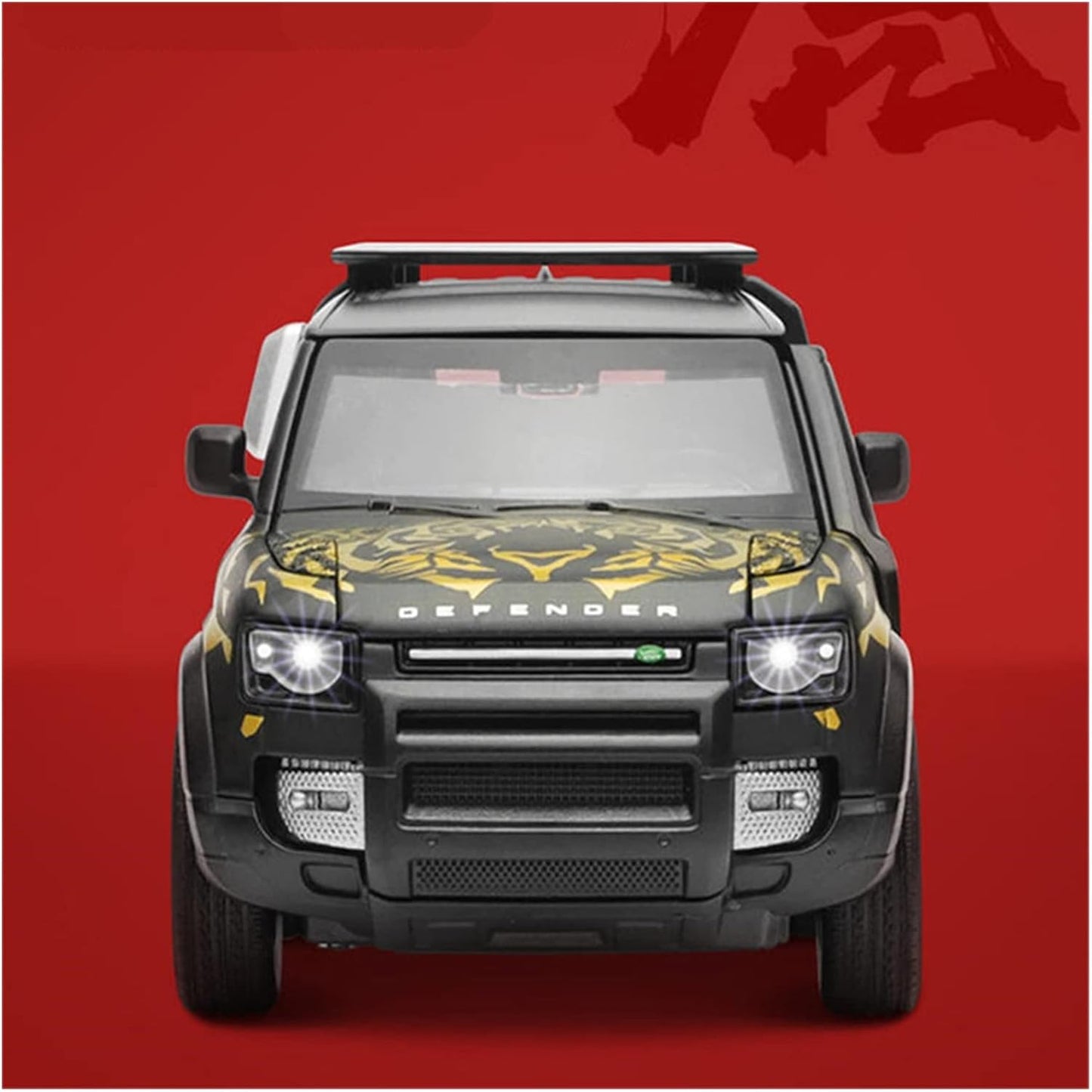 CCA Land Rover Defender Tiger Style Alloy Diecast Metal