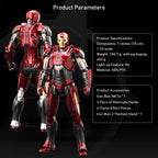 ZD Toys 1/10 Non-Luminous Version Iron Men MK16 Action Figures