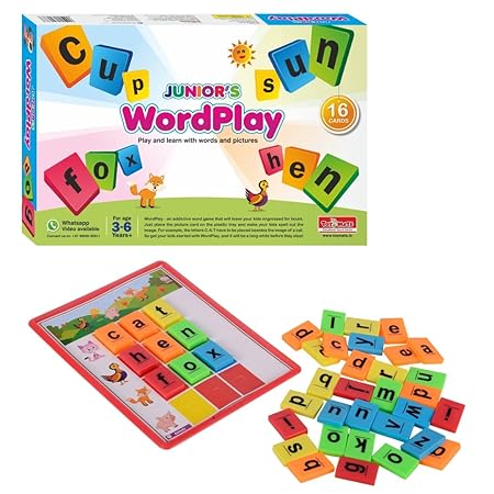 Olympia Games And Toys Wordplay Junior (Spelling N Picture Learning)