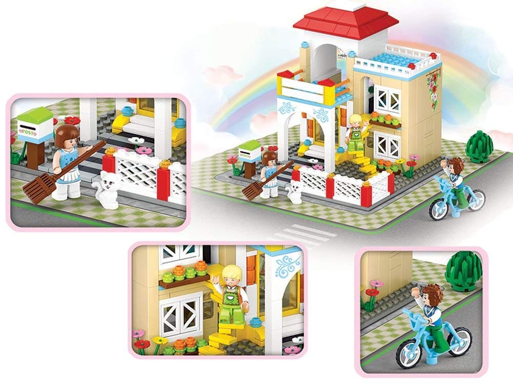 Sluban Play Bricks Girls Dream Sweet Home, Multi Colour