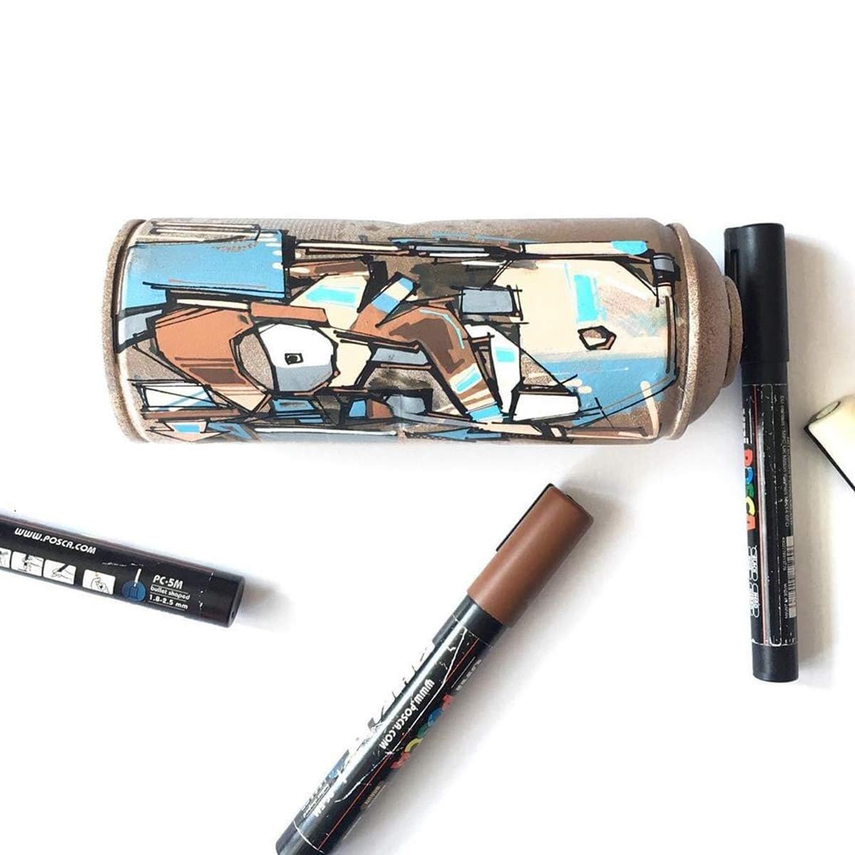 POSCA 5M 1.8-2.5mm Markers (8 Colors- 8 Pcs)