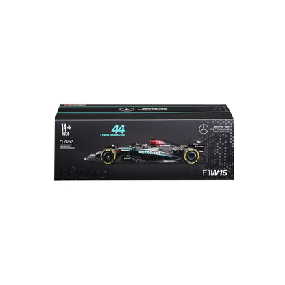 Bburago 1:24 Scale Diecast Model Mercedes-AMG F1 W15 E Performance Lewis Hamilton