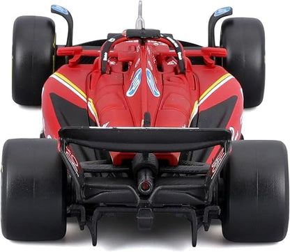 Bburago - 1/43 Scale Model Compatible with Ferrari SF24# 16 Compatible with Charles Leclerc 2024 Race Formula One Miniature
