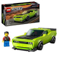 LEGO Speed Champions Dodge Challenger SRT Hellcat Sports Car Toy 77237 Building Blocks Toys for 9+ Gift for Boys and Girls