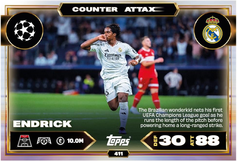 Topps UCC Match Attax 2025/26 - Mega Tin - Spartans - contains 45 Match Attax cards plus 3 exclusive Gladiators LE cards.
