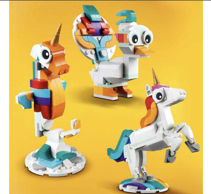 LEGO Creator Magical Unicorn 31140 Building Toy Set (145 Pieces)