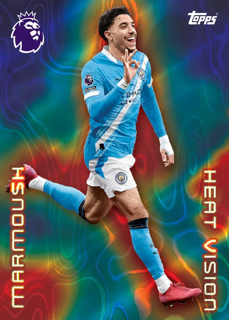 Topps Premier League 2026 - Debut Edition - Trading and Collectible Card Game (Mega Tin 1 - Goal Machines)