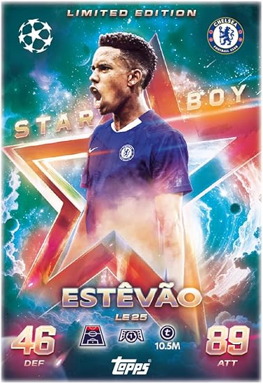 Topps UCC Match Attax 2025/26 - Mega Tin - Warriors - contains 45 Match Attax cards plus 3 exclusive Gladiators LE cards.