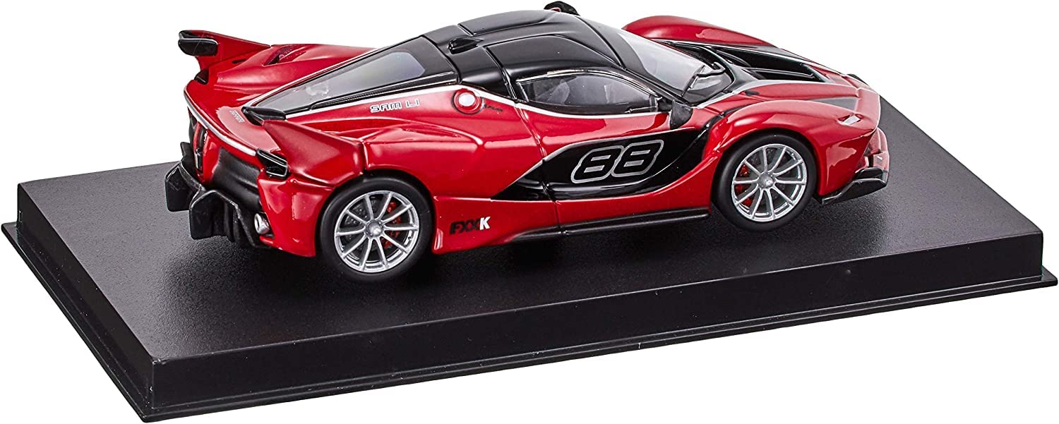 Ferrari FXX K Red Black Hypercar Side View Cocoland Toys