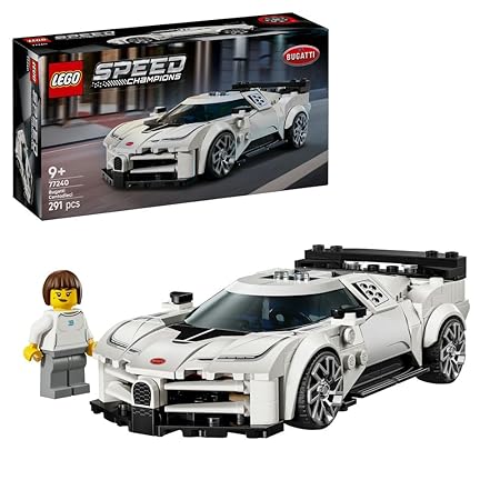 LEGO Speed Champions Bugatti Centodieci Hyper Sports Car Toy 77240 Building Blocks Toys for 9+ Gift for Boys and Girls