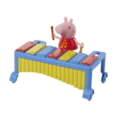 Peppa Pig Peppa's Adventures Peppa Makes Music, Preschool Toy with 2 Figures