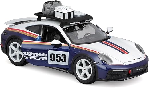 Diecast Cars, Porsche, Rally, Openable Doors