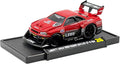 1999 Skyline GT-R (R34) #5 "Liberty Walk Red and Black 1/64 Diecast Model Car by Muscle Machines